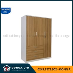 Tủ sắt quần áo TU18B2C3