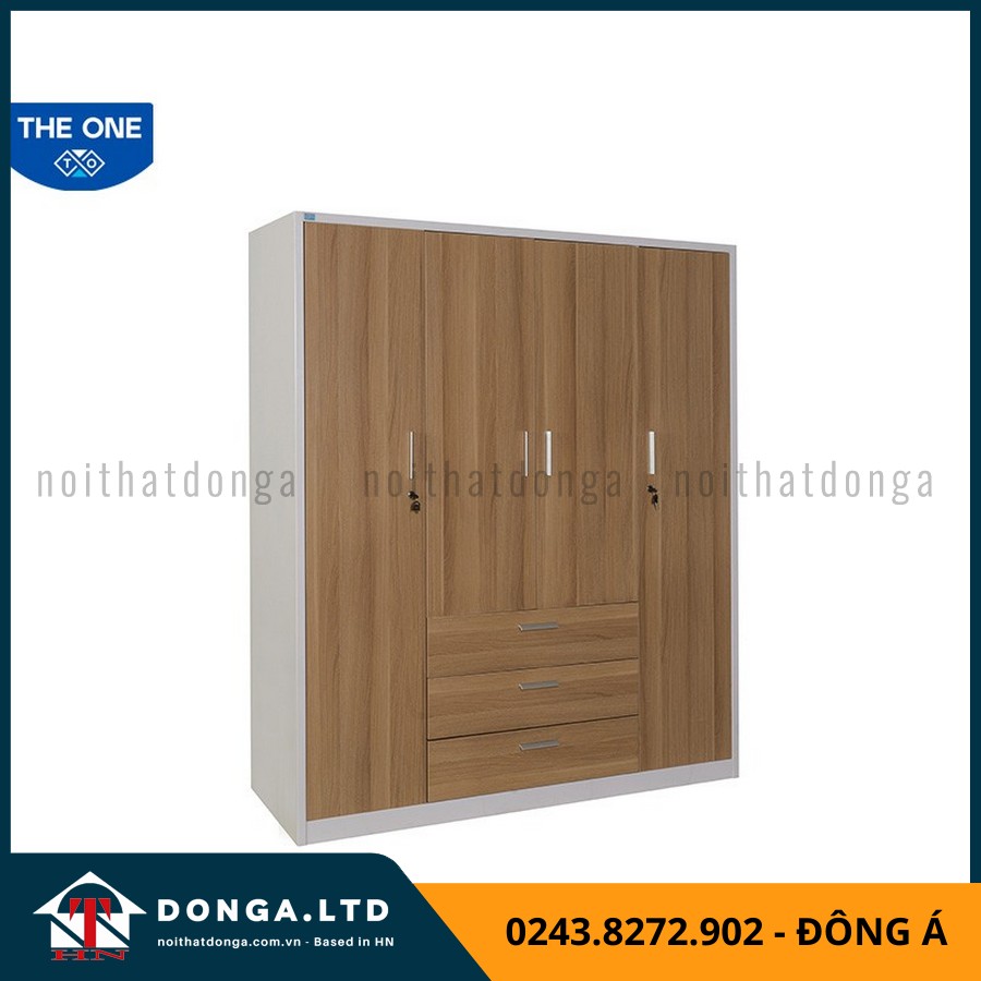 TU18B3C4 Tủ sắt quần áo TU18B3C4