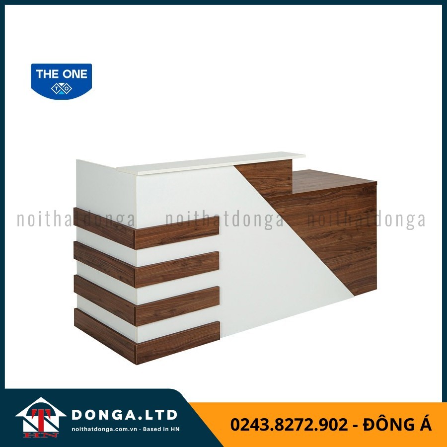 ban-quay-le-tan-BQ103-18 Bàn quầy lễ tân The One BQ103-18